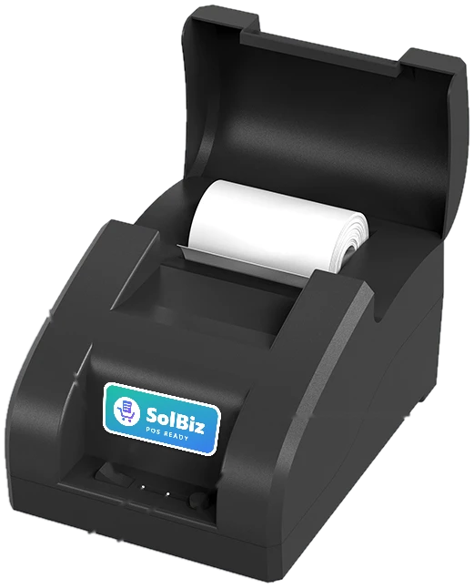 SolBiz Bluetooth receipt printer